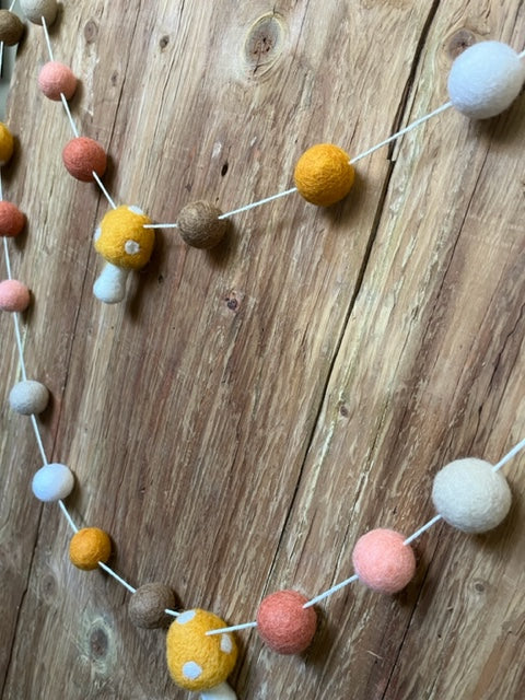 Modern Boho Autumn 7ft Garland